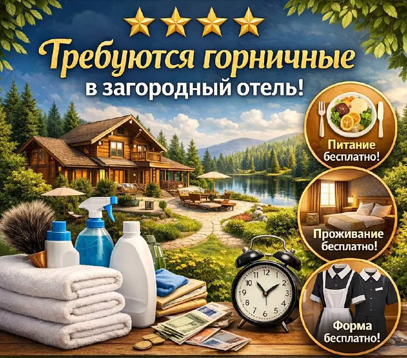 ГОРНИЧНАЯ
3 900₽/смена - 4 200₽/смена
загородный отель
• Московская область, посёлок Тучково
• Гостиничный бизнес
• +79151797901
В этом посте были ссылки, но мы их удалили по правилам Сетки | Сетка — социальная сеть от hh.ru