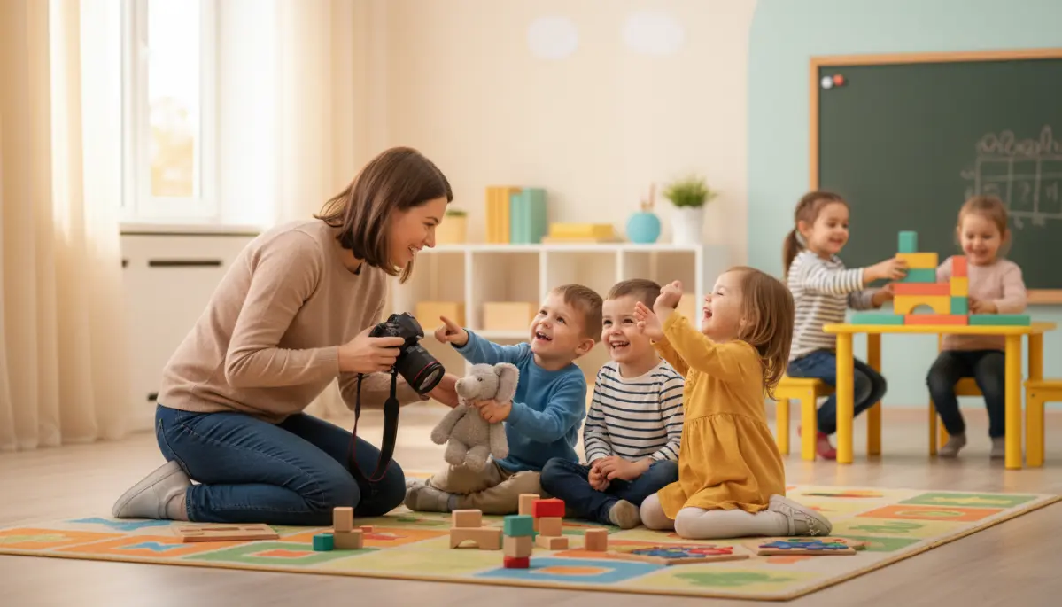 Детская фотосъемка в садике: как сделать её веселой | Сетка — социальная сеть от hh.ru