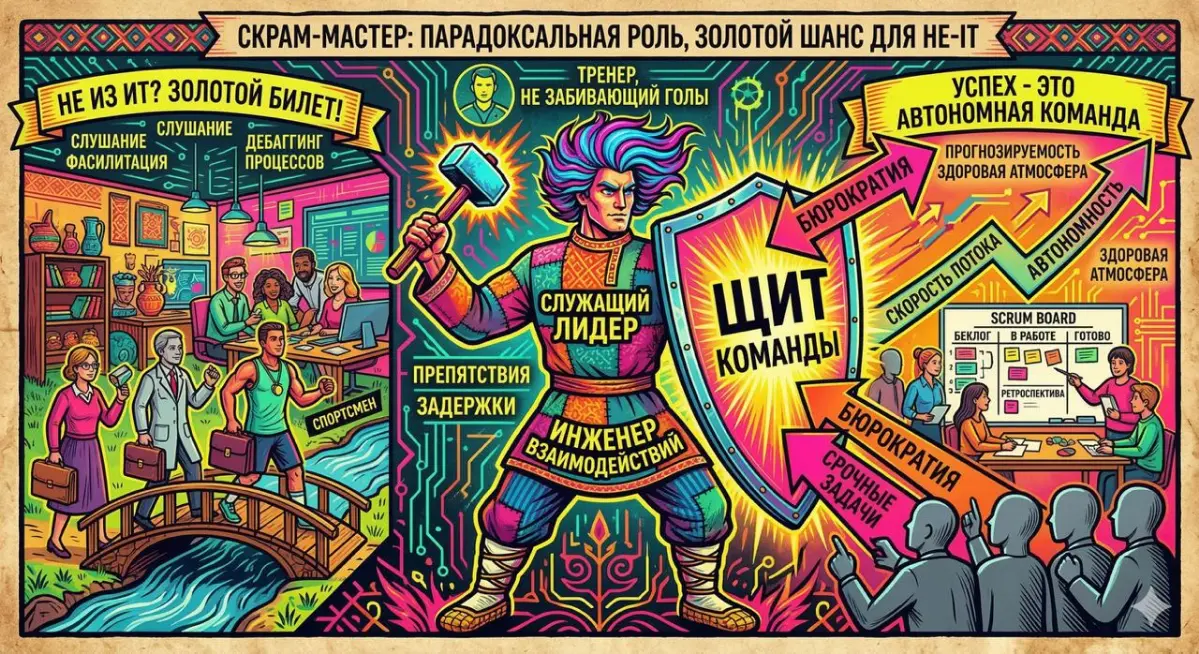 Скрам-мастер: Почему эмпатия важнее программирования | Сетка — социальная сеть от hh.ru
