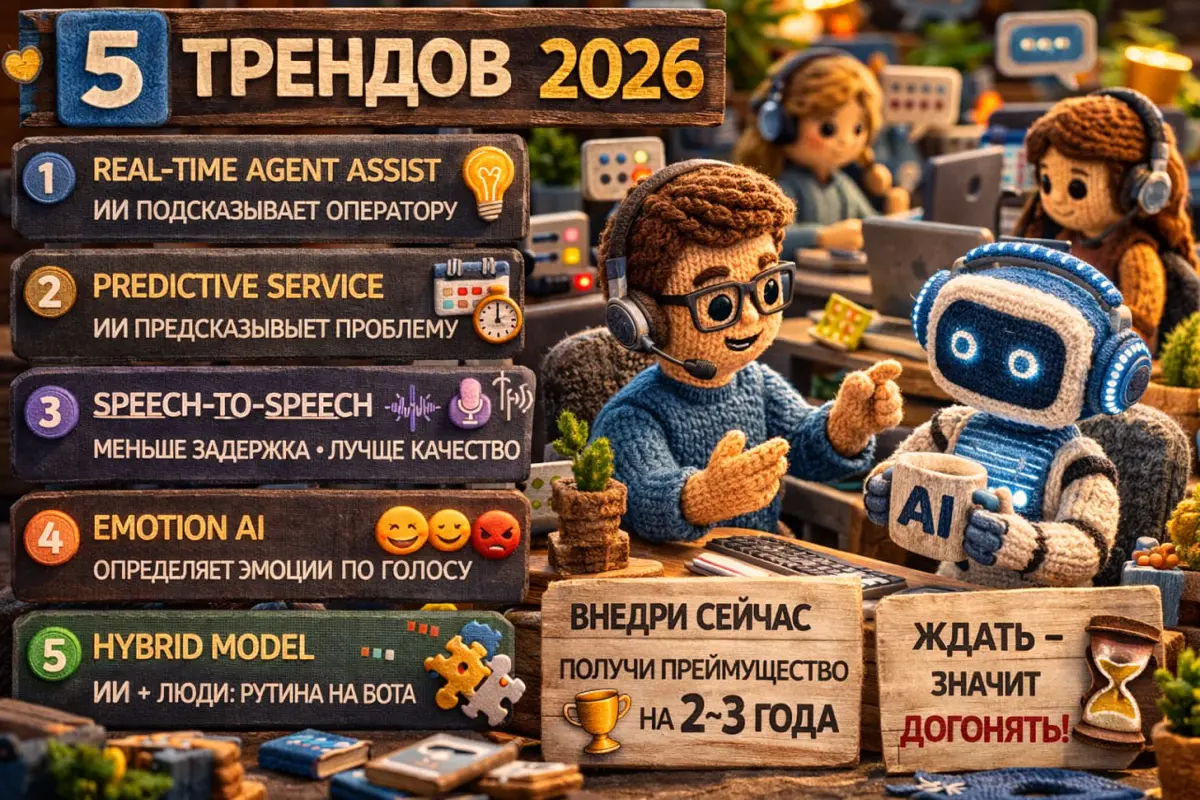 AI: 5 трендов 2026 | Сетка — социальная сеть от hh.ru