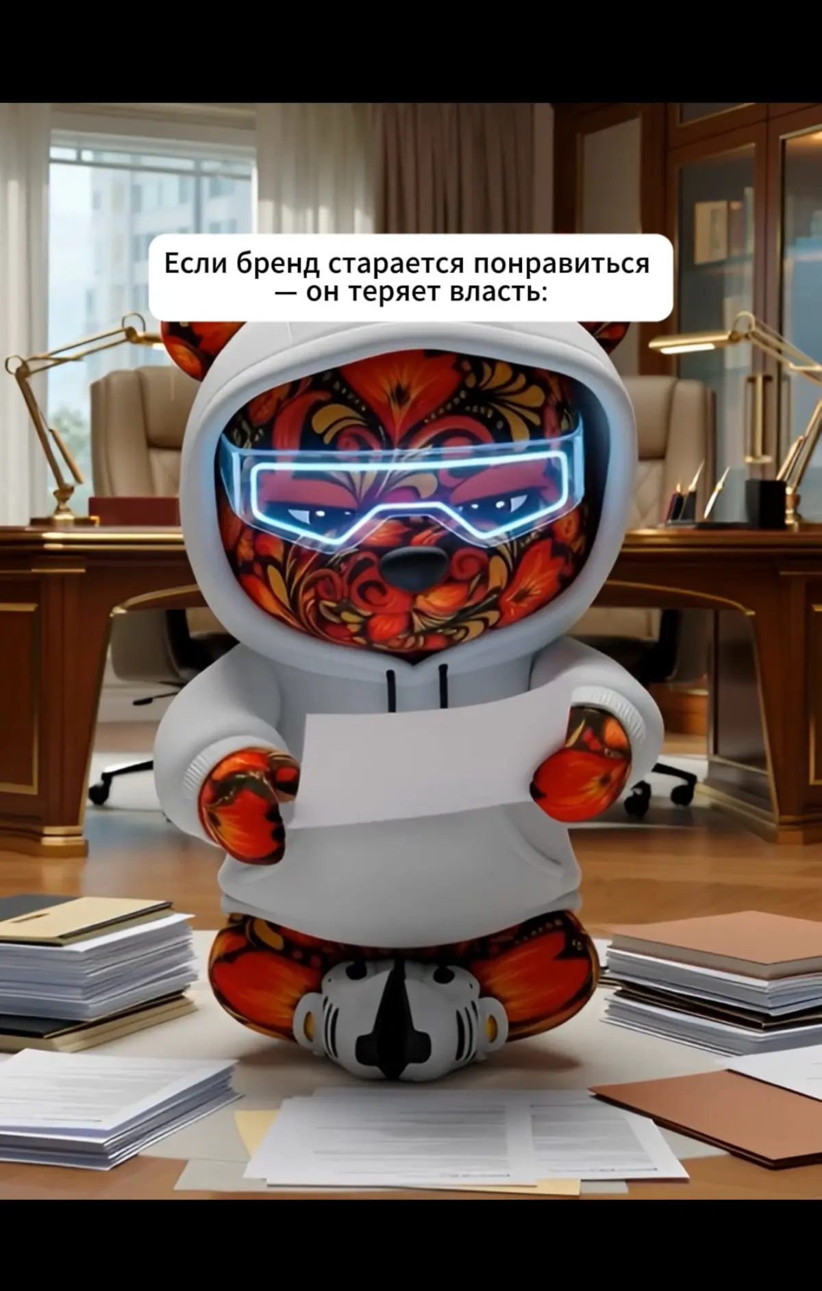 1. Большинство брендов боятся конфликта. Они стараются звучать мягко, нейтрально и безопасно. Поэтому в коммуникации появляются одинаковые слова: «мы за качество», «мы за результат», «мы за клиента» | Сетка — социальная сеть от hh.ru