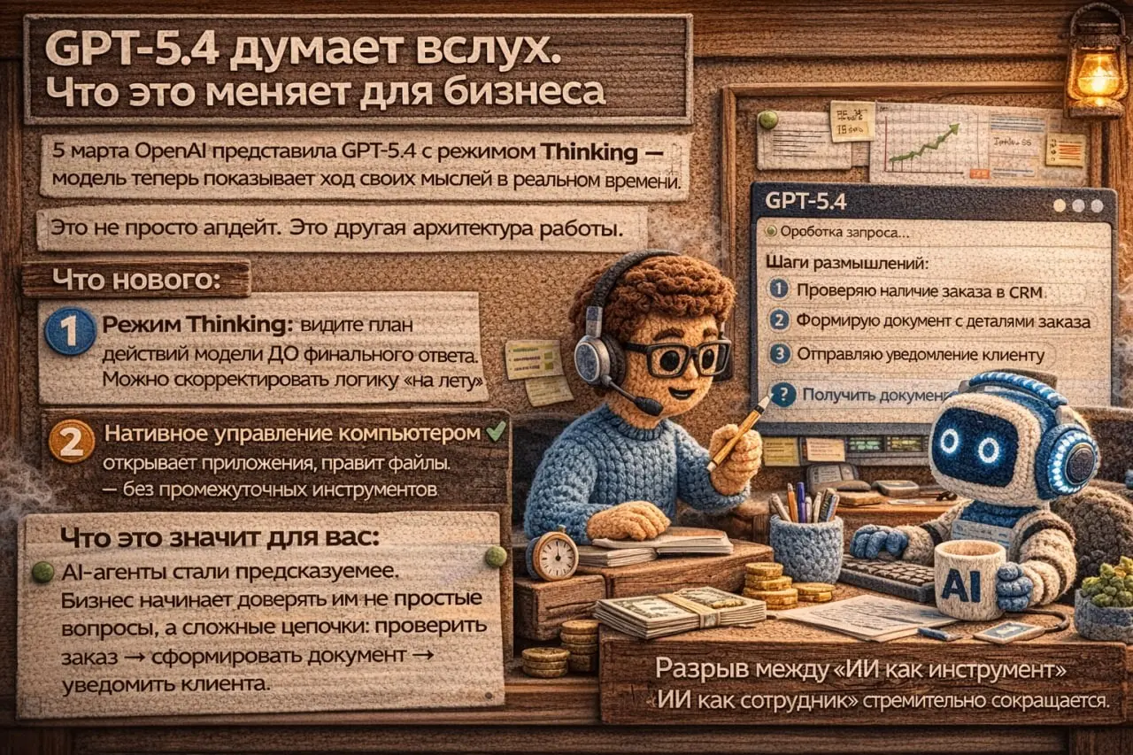 GPT-5.4 думает вслух | Сетка — социальная сеть от hh.ru