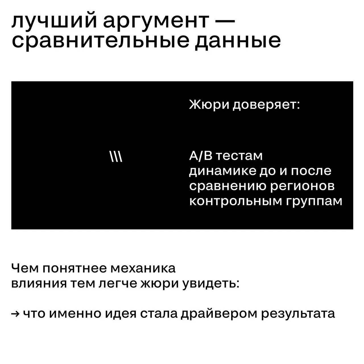 Причинно-следственная связь в кейсе: где доказательство, а где совпадение
Одна из самых частых проблем заявок — связь между идеей и результатом | Сетка — социальная сеть от hh.ru