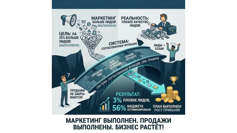 Маркетинг и продажи выполнили план. Компания — нет. | Сетка — социальная сеть от hh.ru