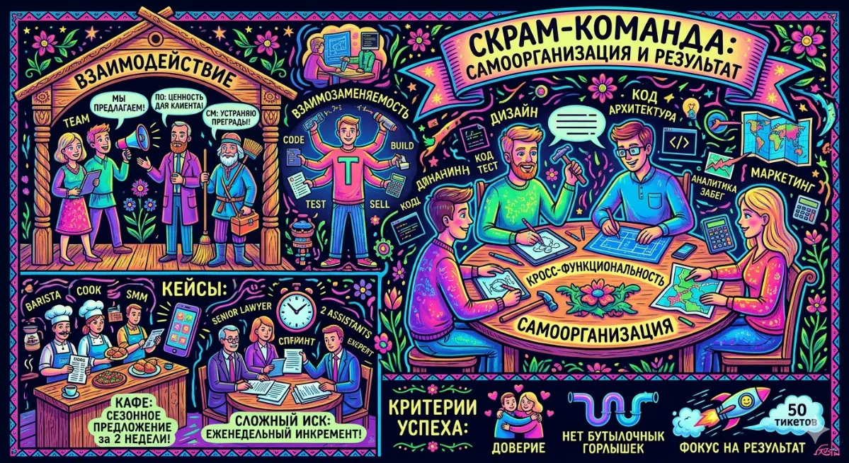 Как собрать команду, которая работает в 10 раз быстре. | Сетка — социальная сеть от hh.ru