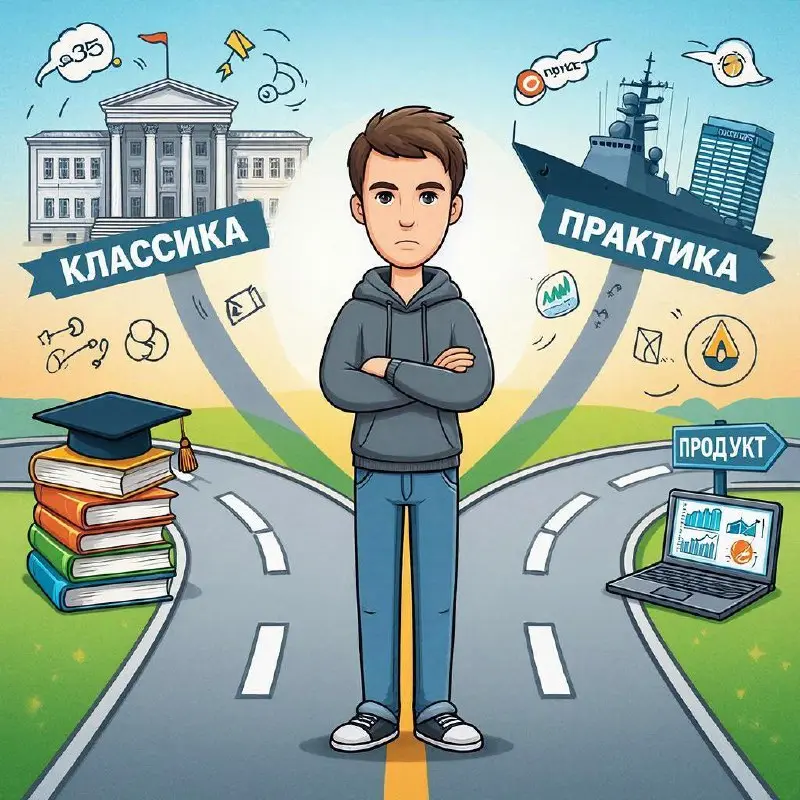 🤔 Без диплома никуда? Кликбейт или реальность
Прочитал пост в канале и решил поделиться своей историей и мнением на этот счет | Сетка — социальная сеть от hh.ru