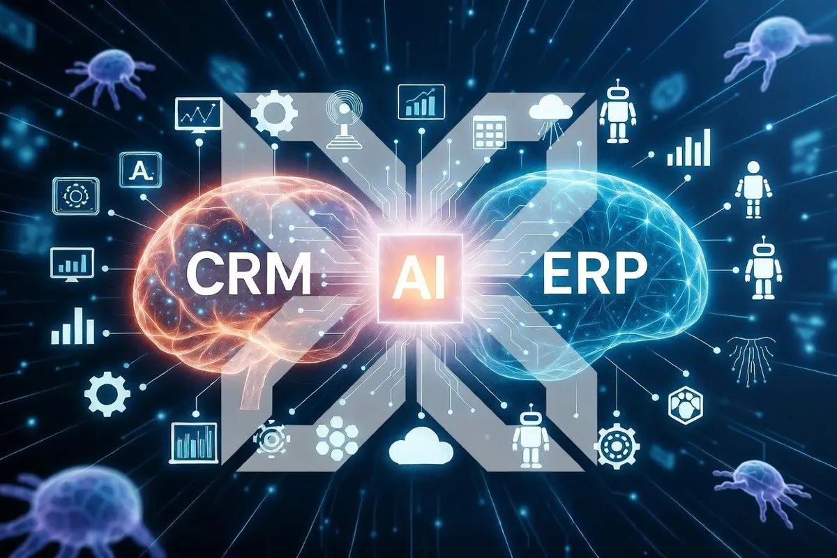 Почему CRM и ERP станут главной точкой ИИ автоматизации | Сетка — социальная сеть от hh.ru