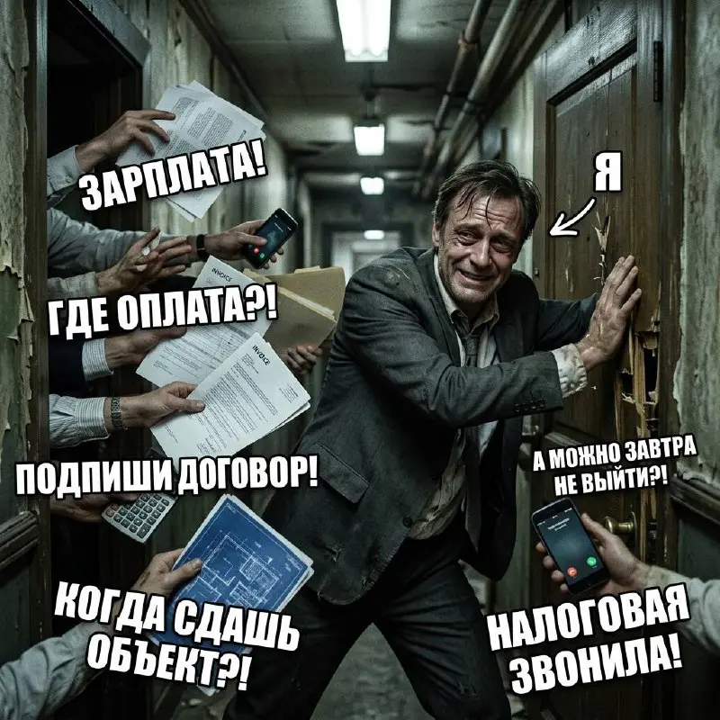 Уставший предприниматель - самый удобный клиент для всех вокруг. Для подрядчиков, для сотрудников, для партнёров.
Когда ты выгоревший:
• Ты не торгуешься.
• Ты не проверяешь | Сетка — социальная сеть от hh.ru