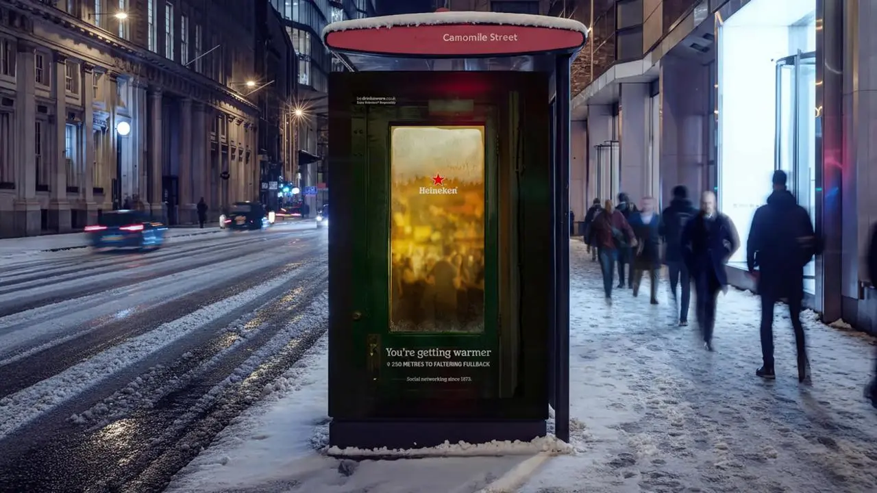 Рекламная «You’re Getting Warm» от Heineken отработала этой зимой сразу на нескольких рынках | Сетка — социальная сеть от hh.ru