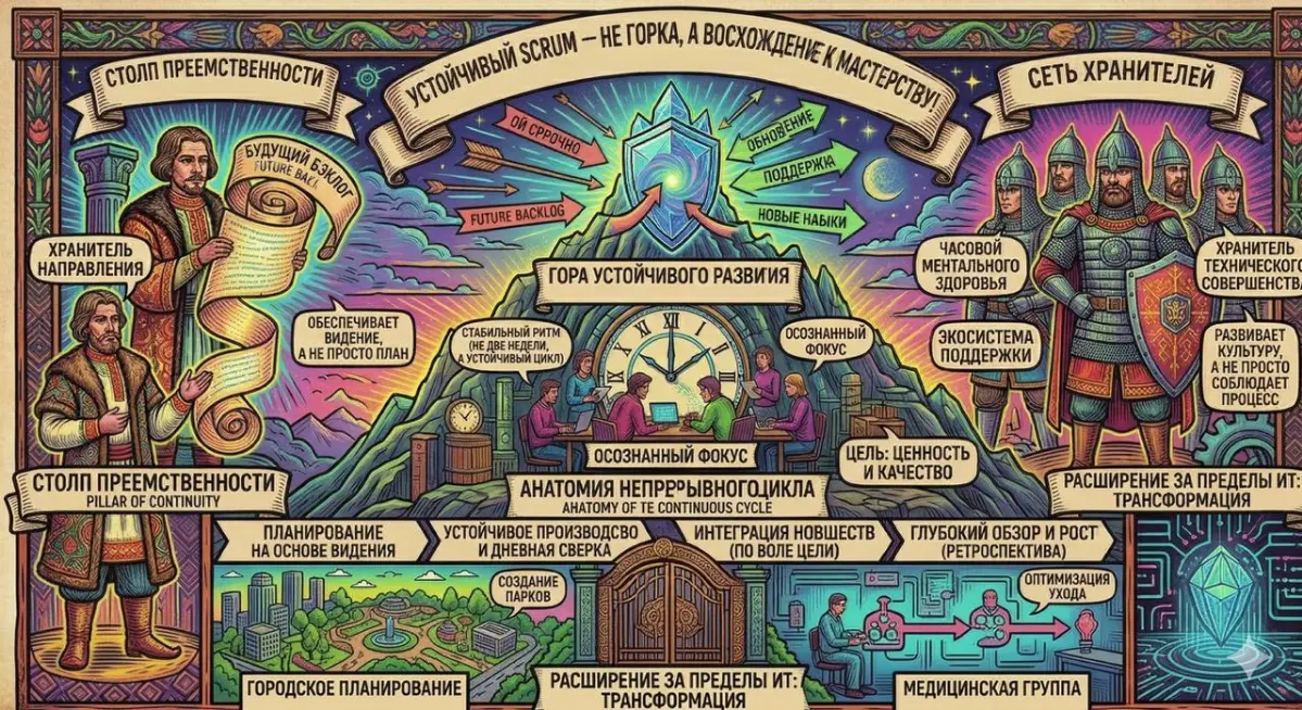 Спринт в Scrum: как легально не отвлекаться на шум | Сетка — социальная сеть от hh.ru