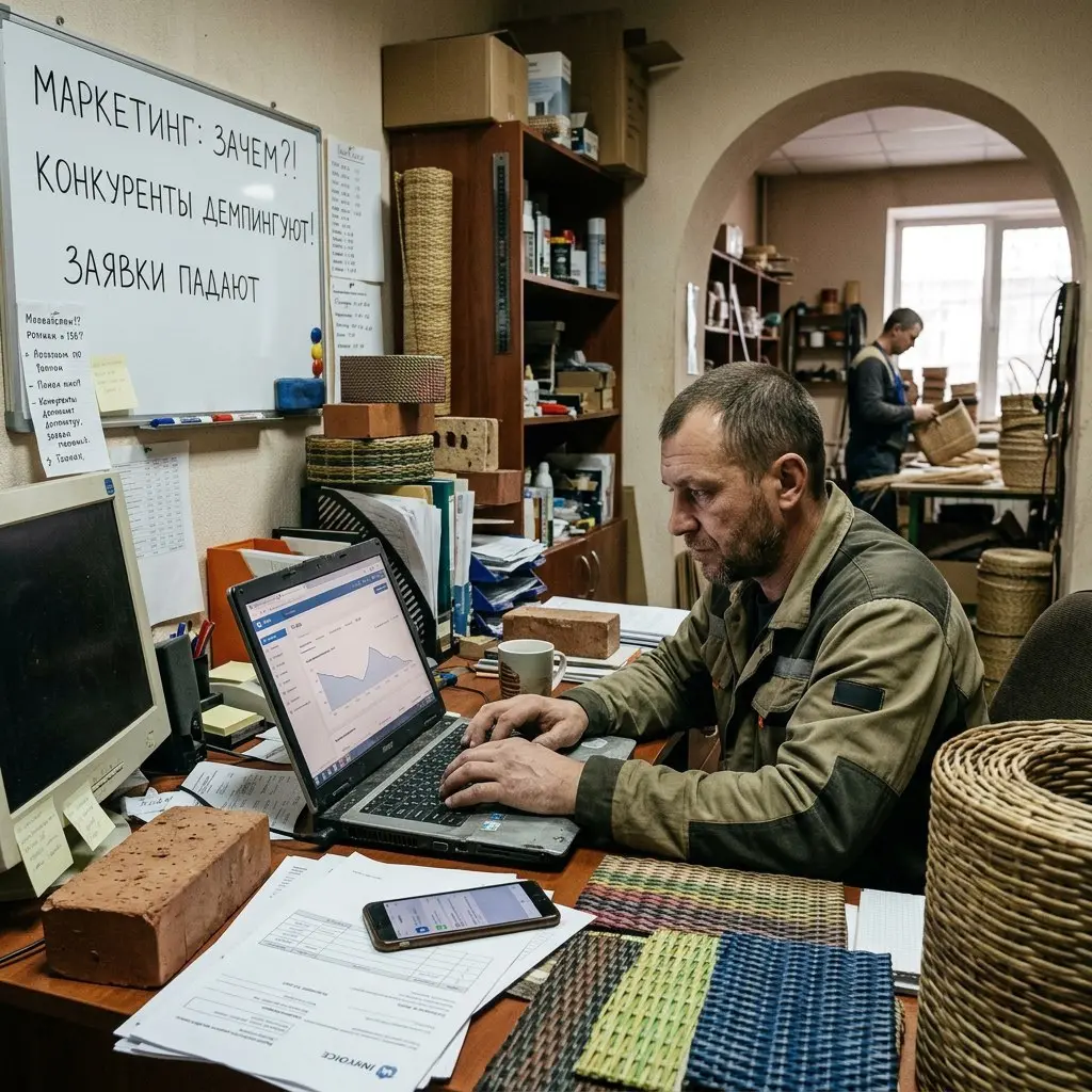 Мне некогда заниматься маркетингом!
Это довольно типичная история для малого бизнеса | Сетка — социальная сеть от hh.ru