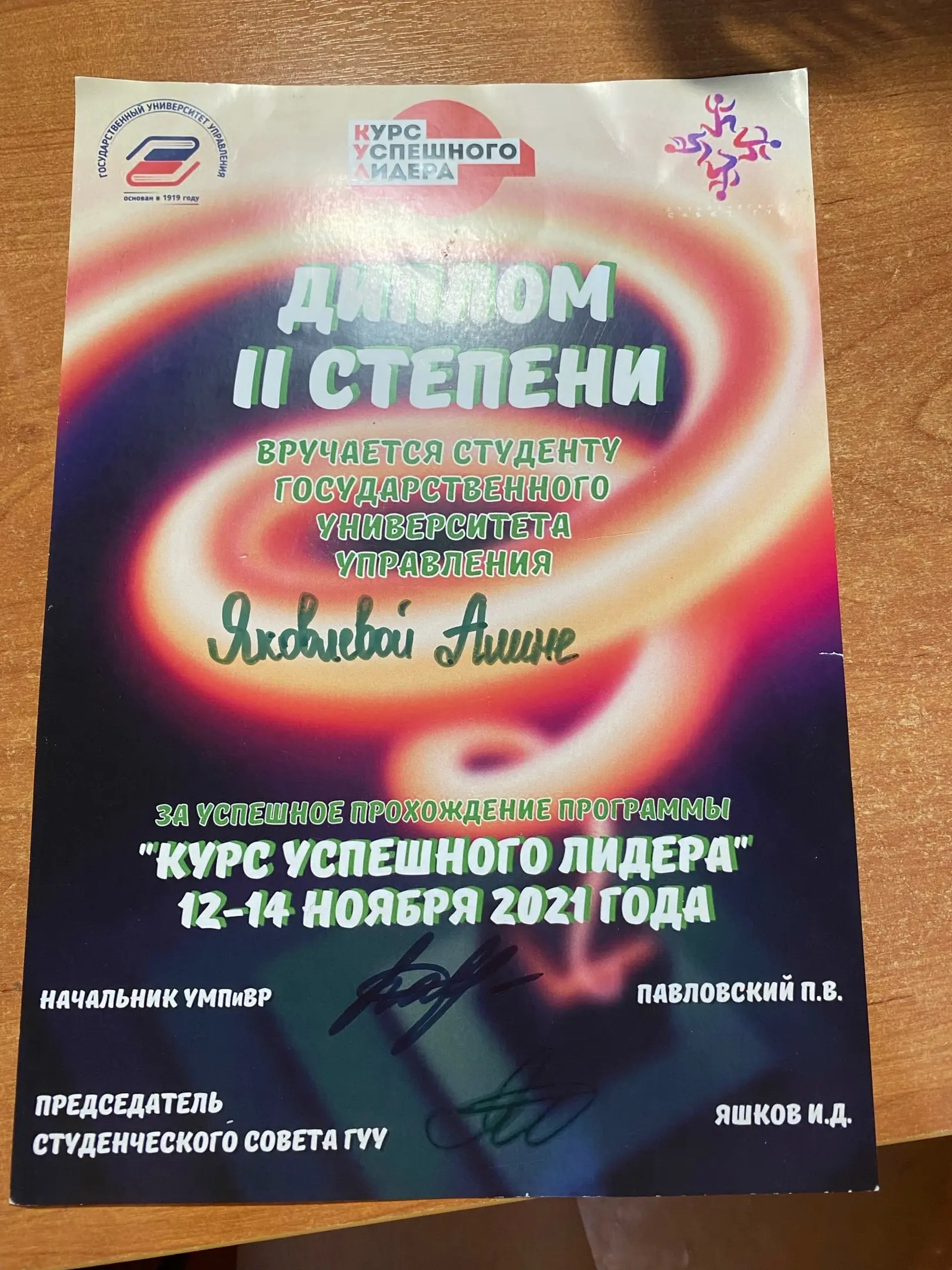 Network member avatar