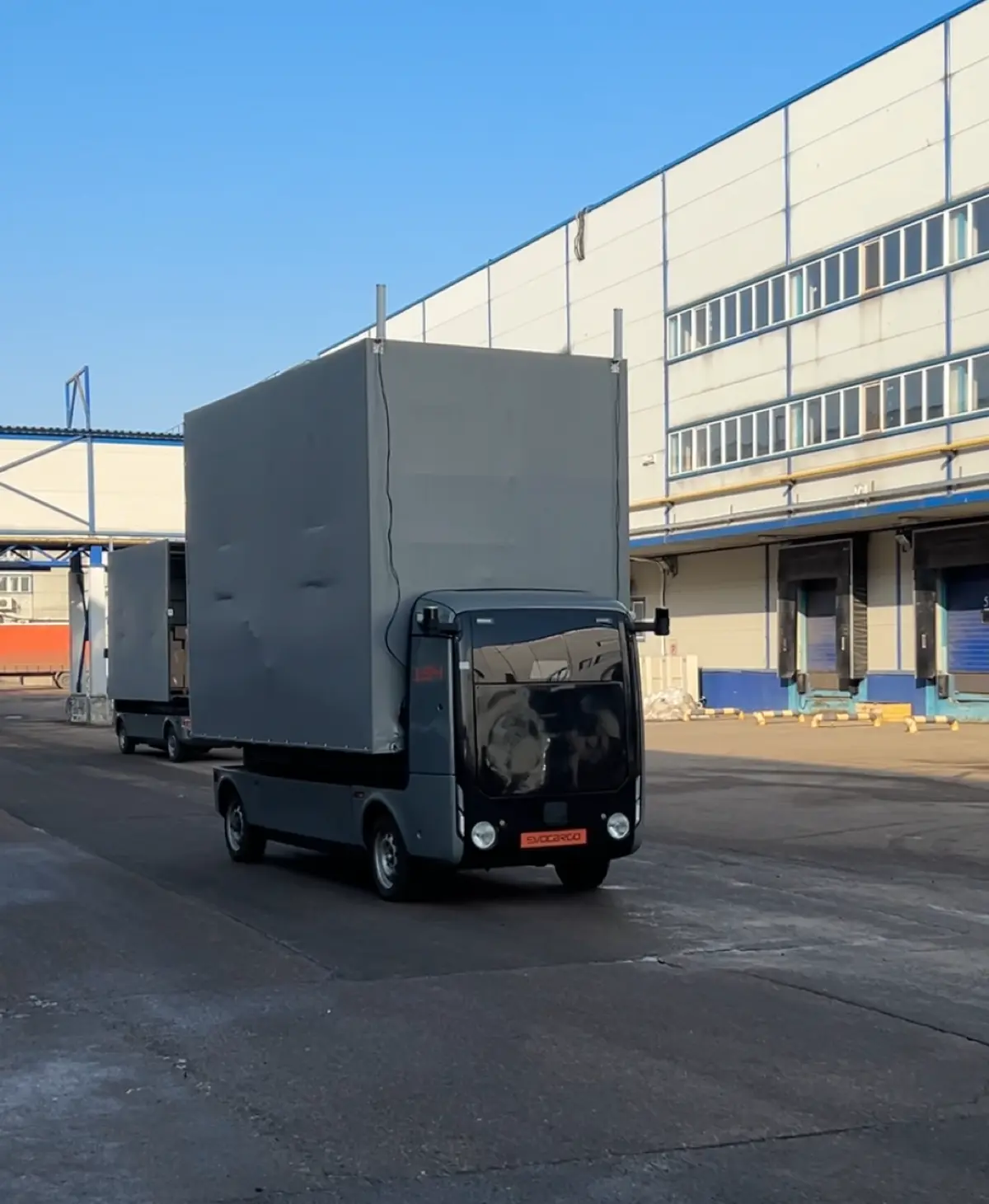 🚛 Беспилотники Evocargo вышли на линию в «Спортмастере | Сетка — социальная сеть от hh.ru