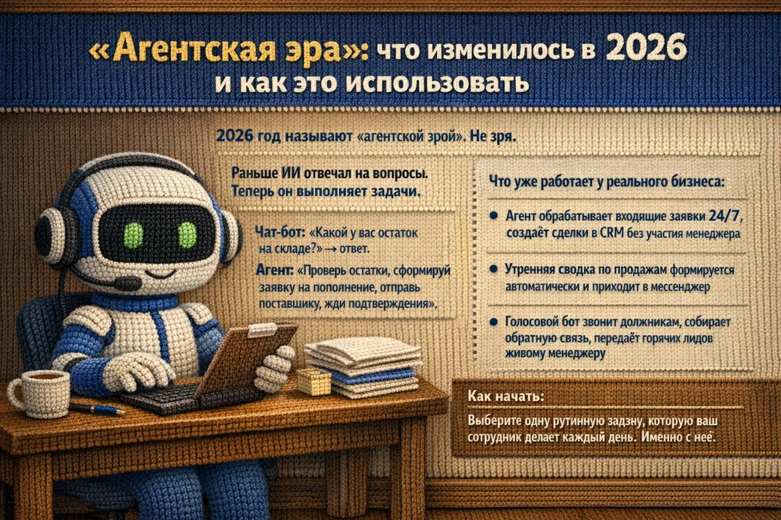 «Эра ИИ-агентов»: что изменилось в 2026 | Сетка — социальная сеть от hh.ru