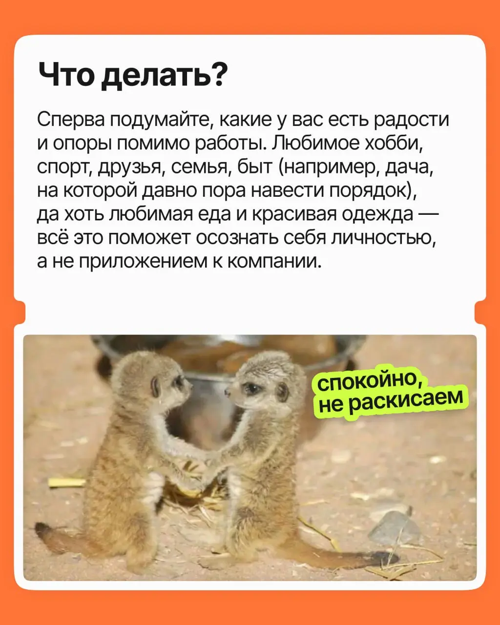 Существую ли я без моей работы? | Сетка — социальная сеть от hh.ru