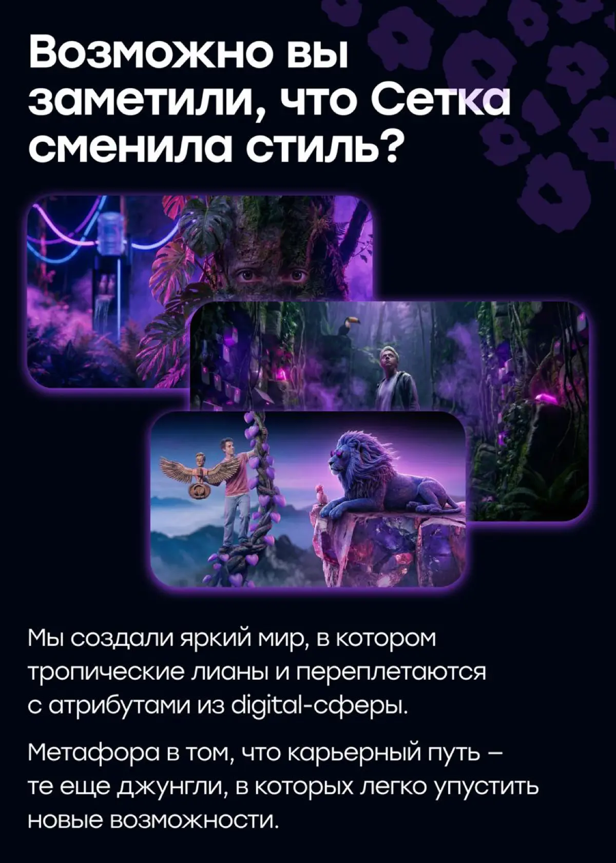 Как сгенерировать «дикую» аватарку в новом стиле Сетки | Сетка — социальная сеть от hh.ru