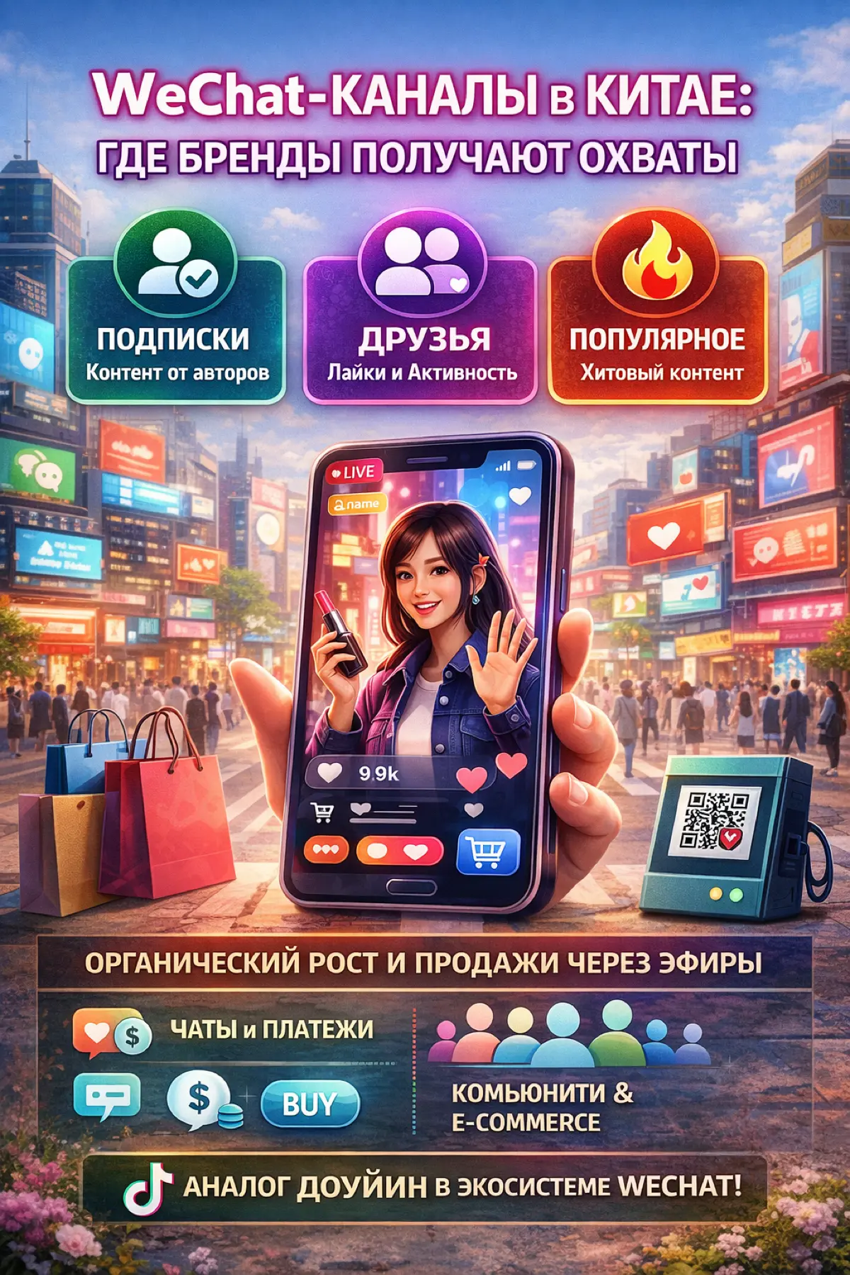 WeChat-каналы в Китае: где бренды получают охват? | Сетка — социальная сеть от hh.ru