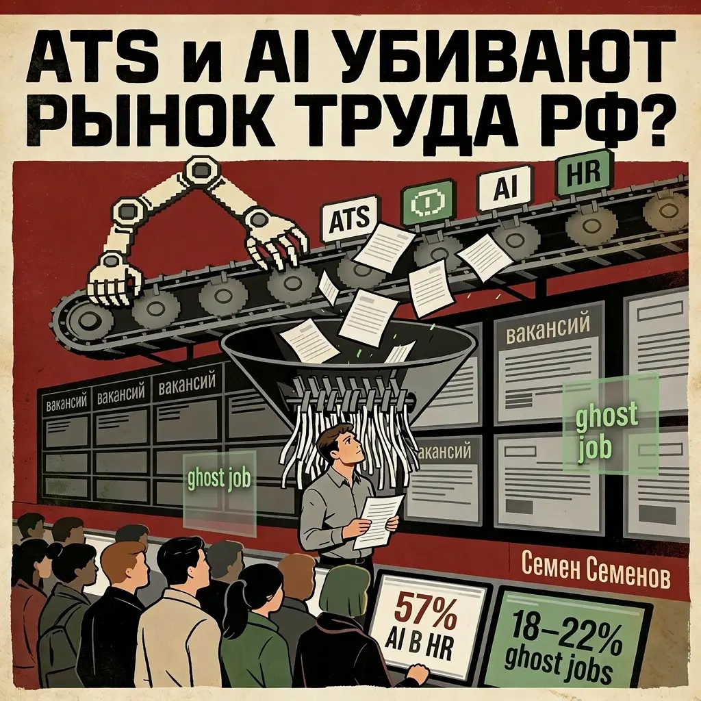 ATS и AI убивают рынок труда в РФ? | Сетка — социальная сеть от hh.ru