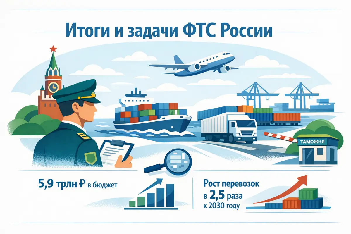 📊 Итоги работы ФТС России и задачи на 2026 год | Сетка — социальная сеть от hh.ru