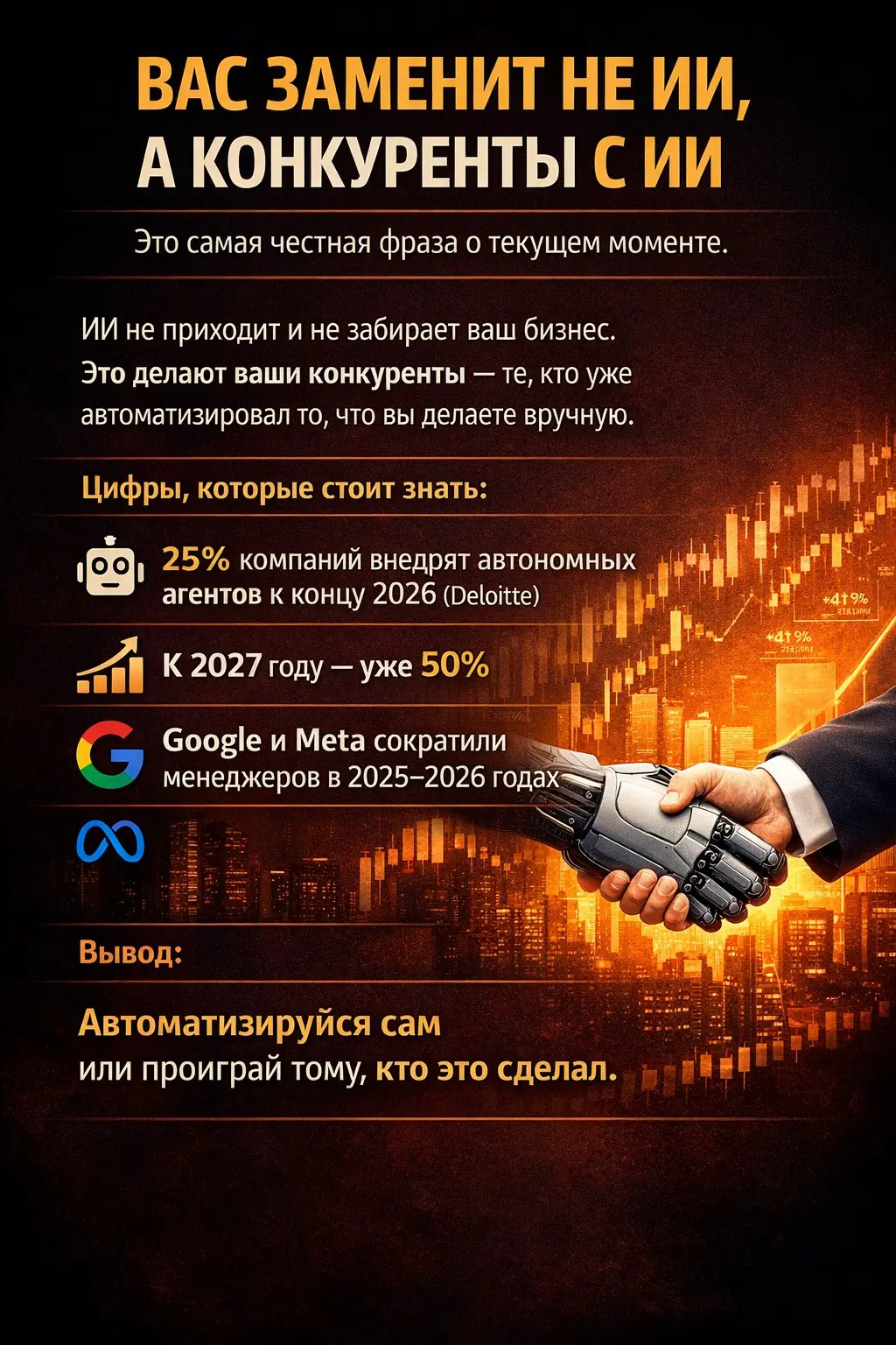 Вас заменит не ИИ, а конкуренты с ИИ | Сетка — социальная сеть от hh.ru