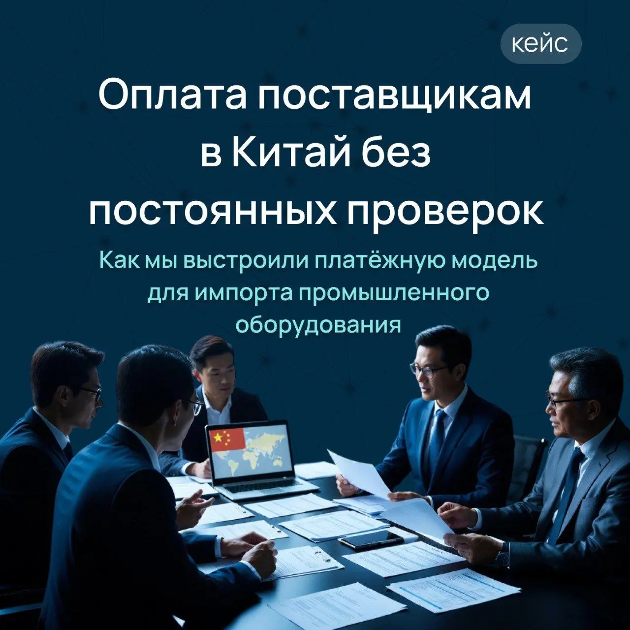 Кейс: как мы выстроили стабильную оплату поставщикам в Китай
Есть ситуация, которую знают почти все компании, работающие с Китаем.
Инвойс есть.
Контракт есть.
Поставщик понятный | Сетка — социальная сеть от hh.ru