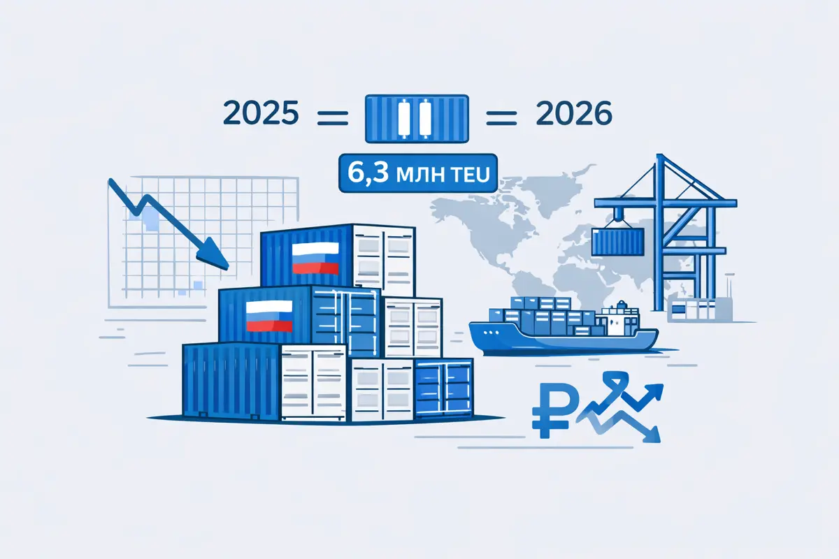📦 Контейнерный рынок РФ: пауза в росте | Сетка — социальная сеть от hh.ru