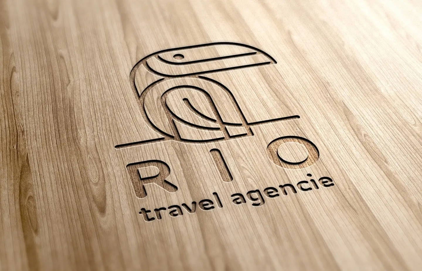 Логотип туристического агентства "RIO": простота и юмор | Сетка — социальная сеть от hh.ru
