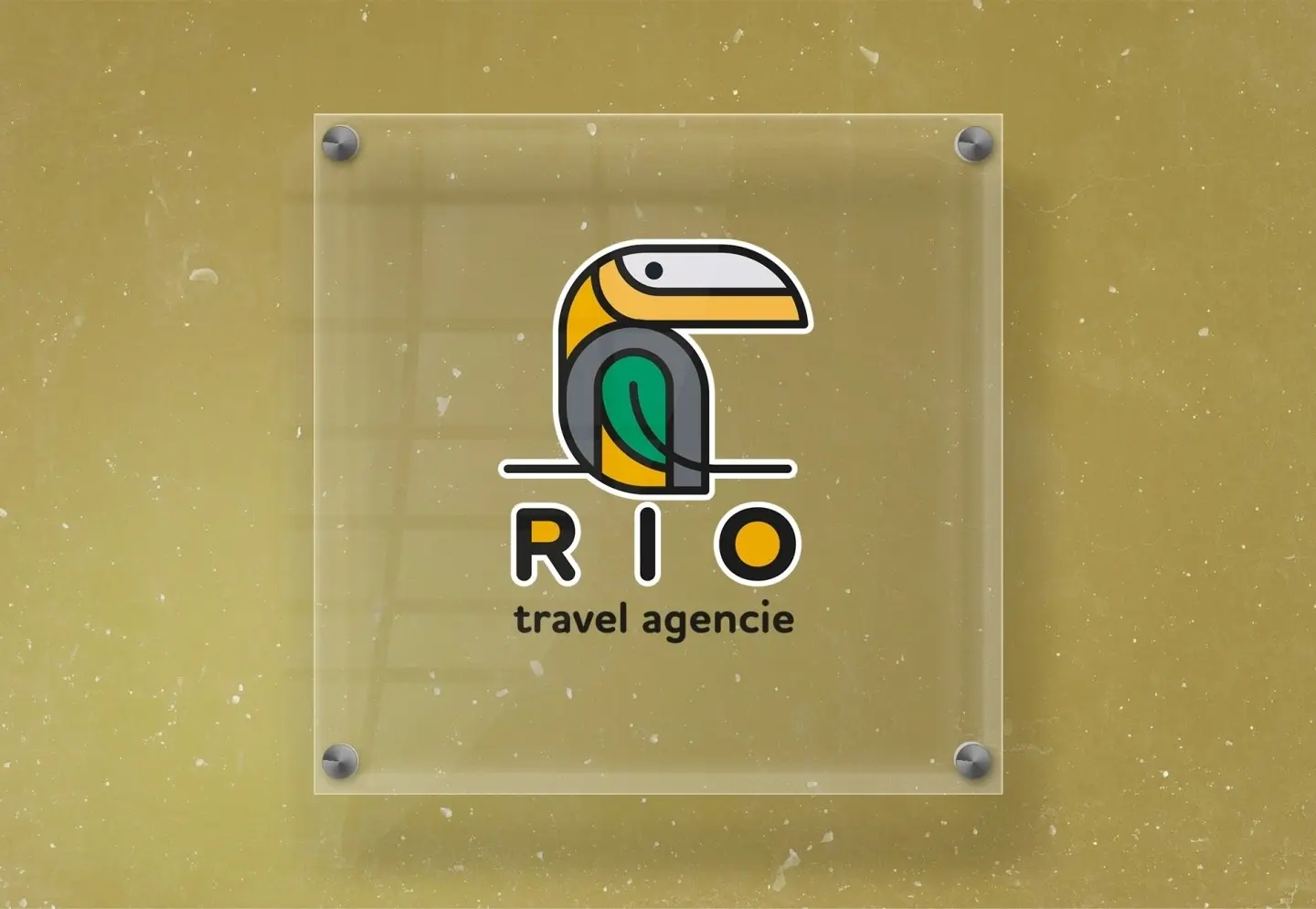 Логотип туристического агентства "RIO": простота и юмор | Сетка — социальная сеть от hh.ru
