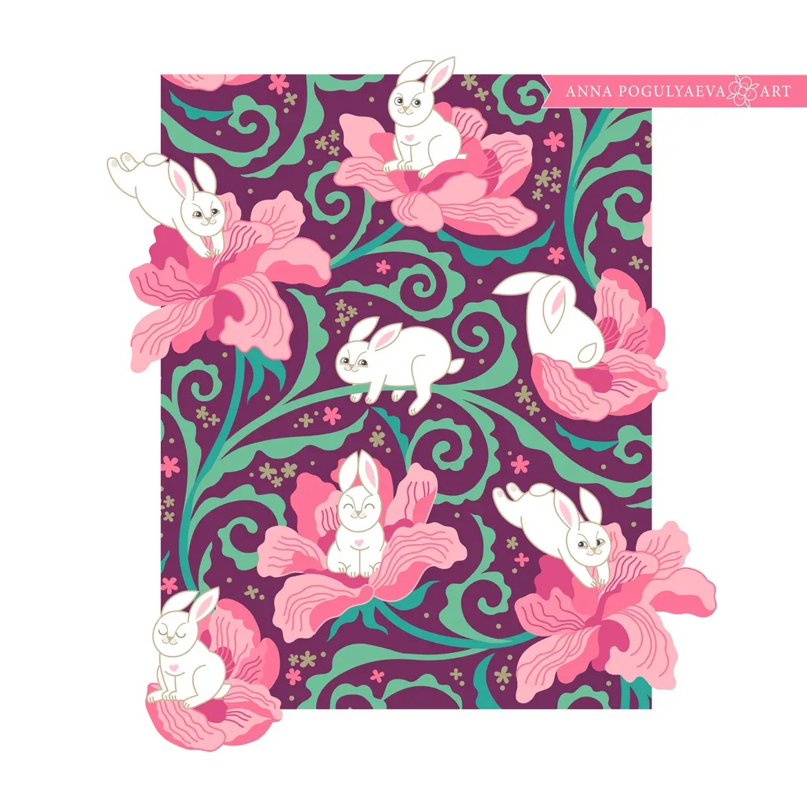 Рыбы, птицы, кролики. Мои векторные иллюстрации | Сетка — социальная сеть от hh.ru