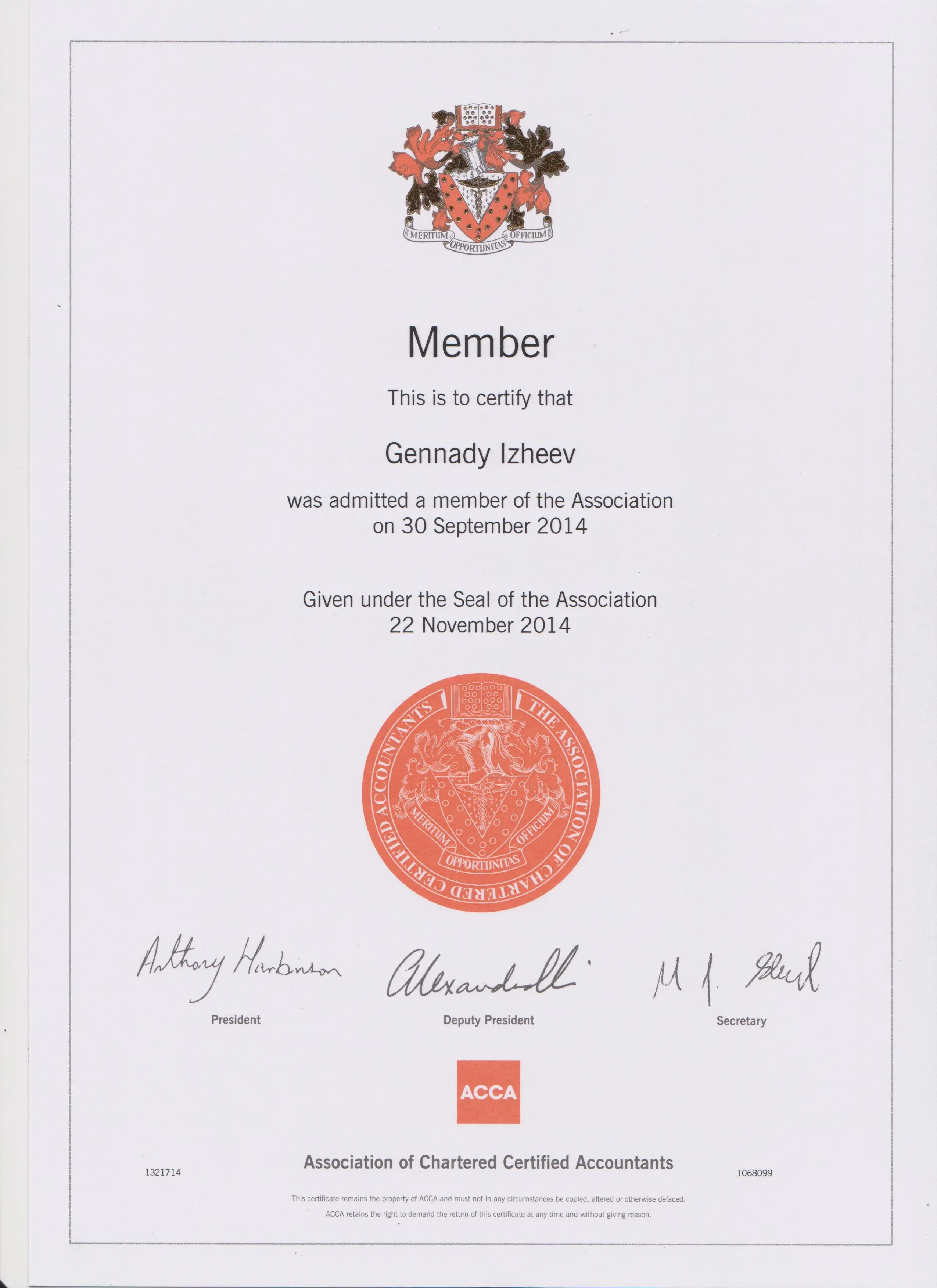 Network member avatar