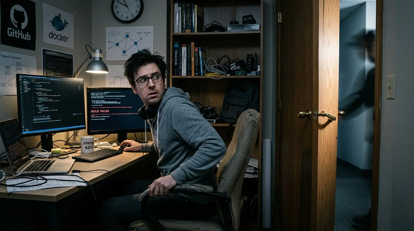 Как я стал параноиком на первой фуллтайм-работе | Сетка — социальная сеть от hh.ru