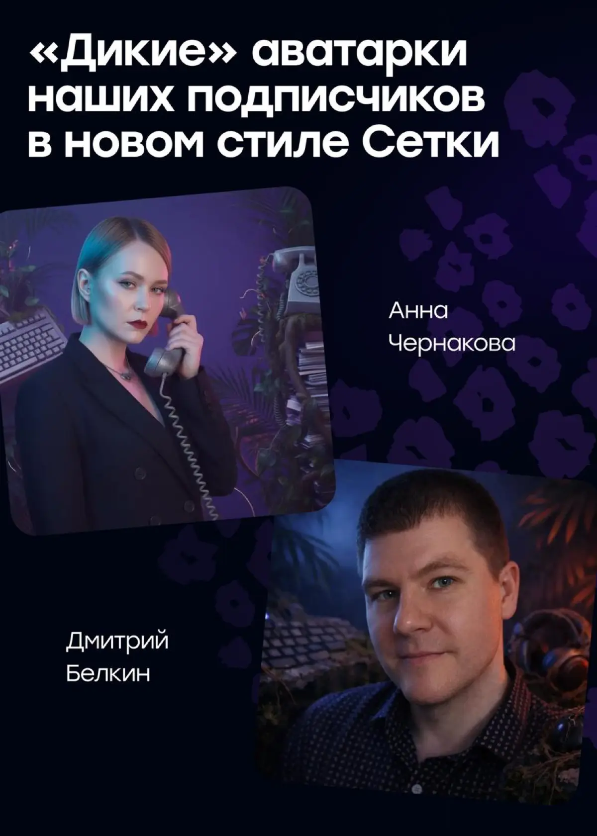 «Дикие» аватарки наших читателей в новом стиле Сетки | Сетка — социальная сеть от hh.ru