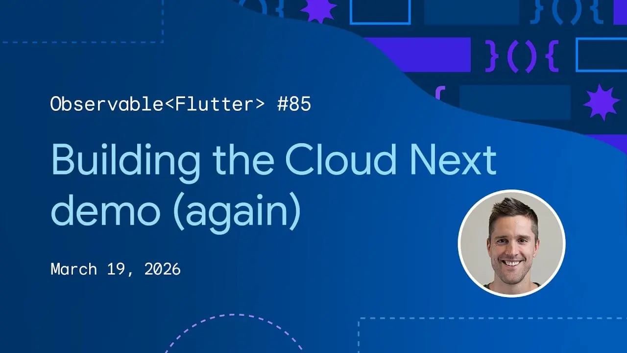 Technique of the Week (Observable Flutter #85 — Building the Cloud Next demo):
В записи с прямого эфира Observable Flutter снова собирали демо для Cloud Next.
https://www.youtube | Сетка — социальная сеть от hh.ru