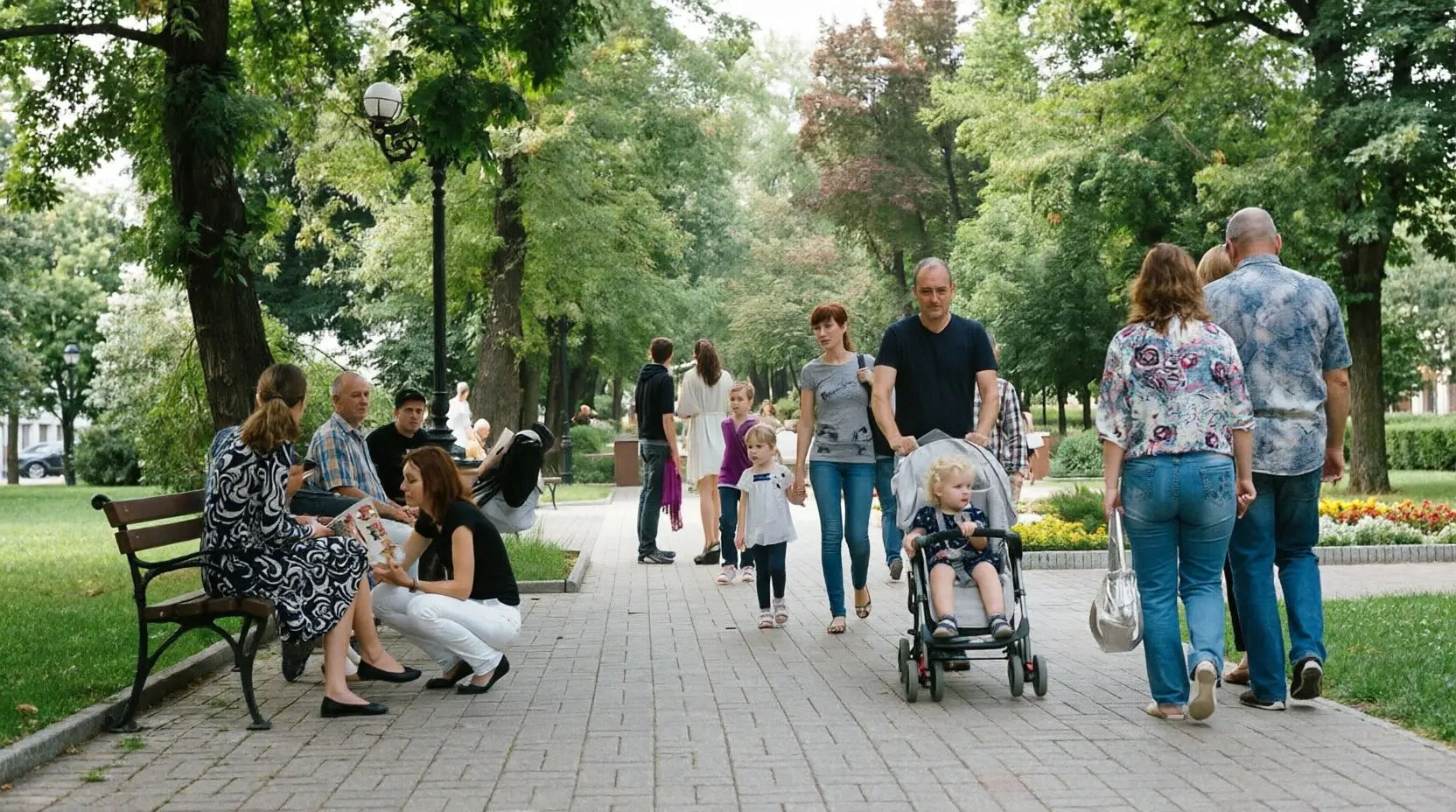 Донецк. Бульвар Пушкина. 2008 год. | Сетка — социальная сеть от hh.ru