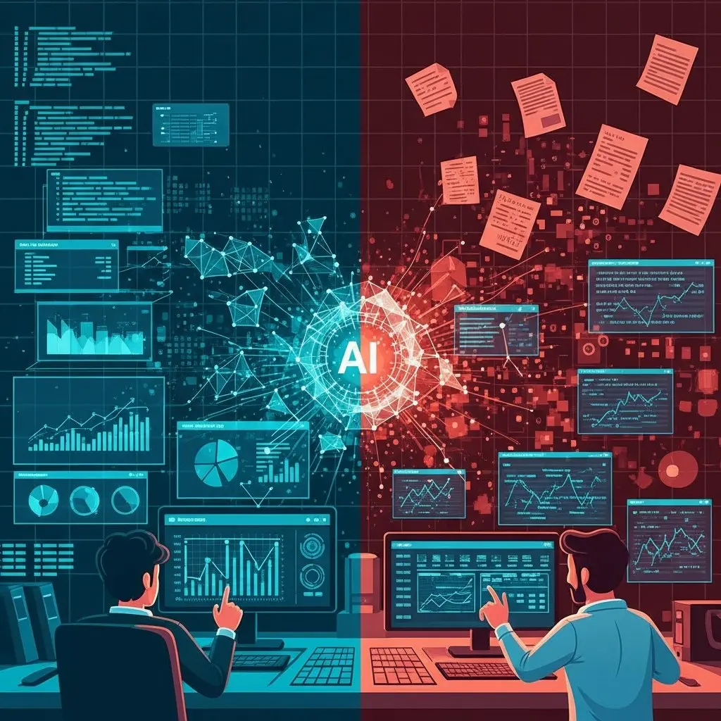 Когда ИИ вмешивается в управление изменениями, это похоже на игру с огнем. Он может ускорить процессы и улучшить качество, но может и добавить хаоса | Сетка — социальная сеть от hh.ru