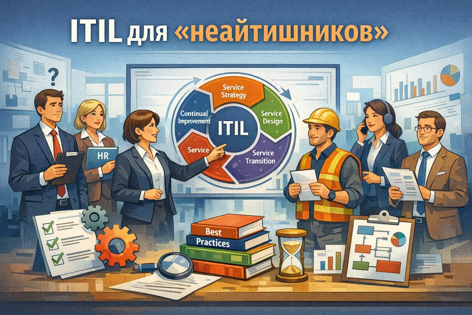ITIL для "неайтишников": | Сетка — социальная сеть от hh.ru