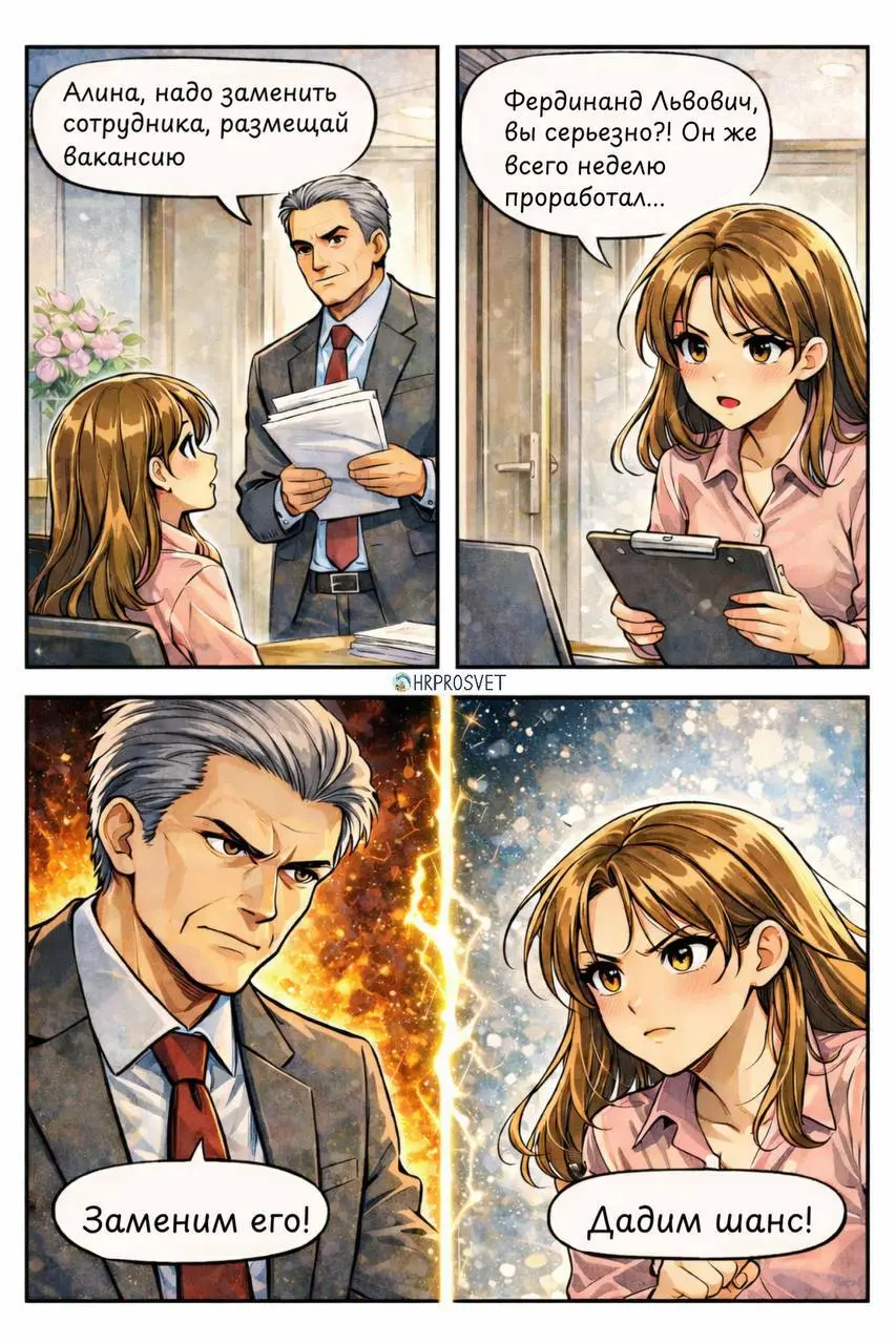 Ловите комикс - про импульсивное принятие решений | Сетка — социальная сеть от hh.ru