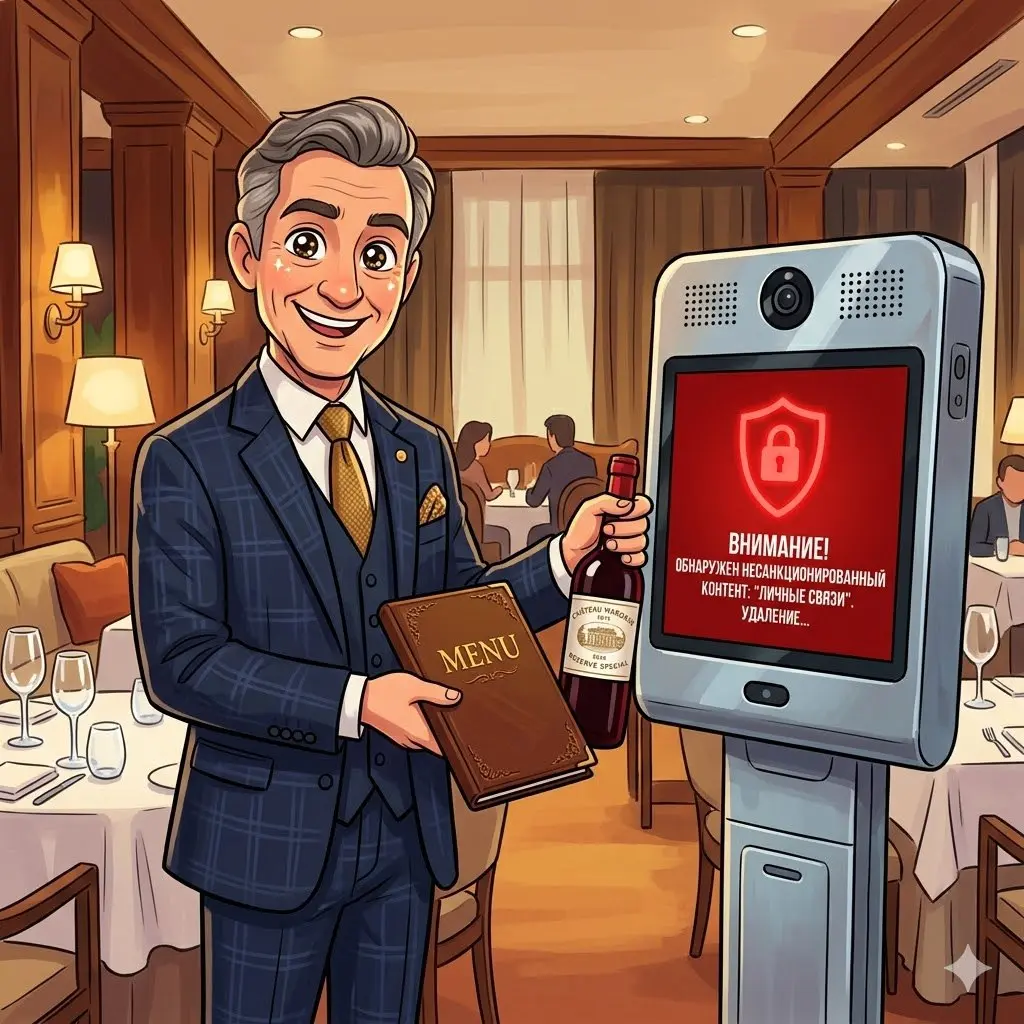 #ШуткаПонедельника
Приходит «продажник от бога» из 2000-х на собеседование в компанию 2026 года и говорит:
"Я могу влюбить в себя любого клиента за один ужин!"
HR-бот отвечает: "К сожалению, у наших к... | Сетка — социальная сеть от hh.ru