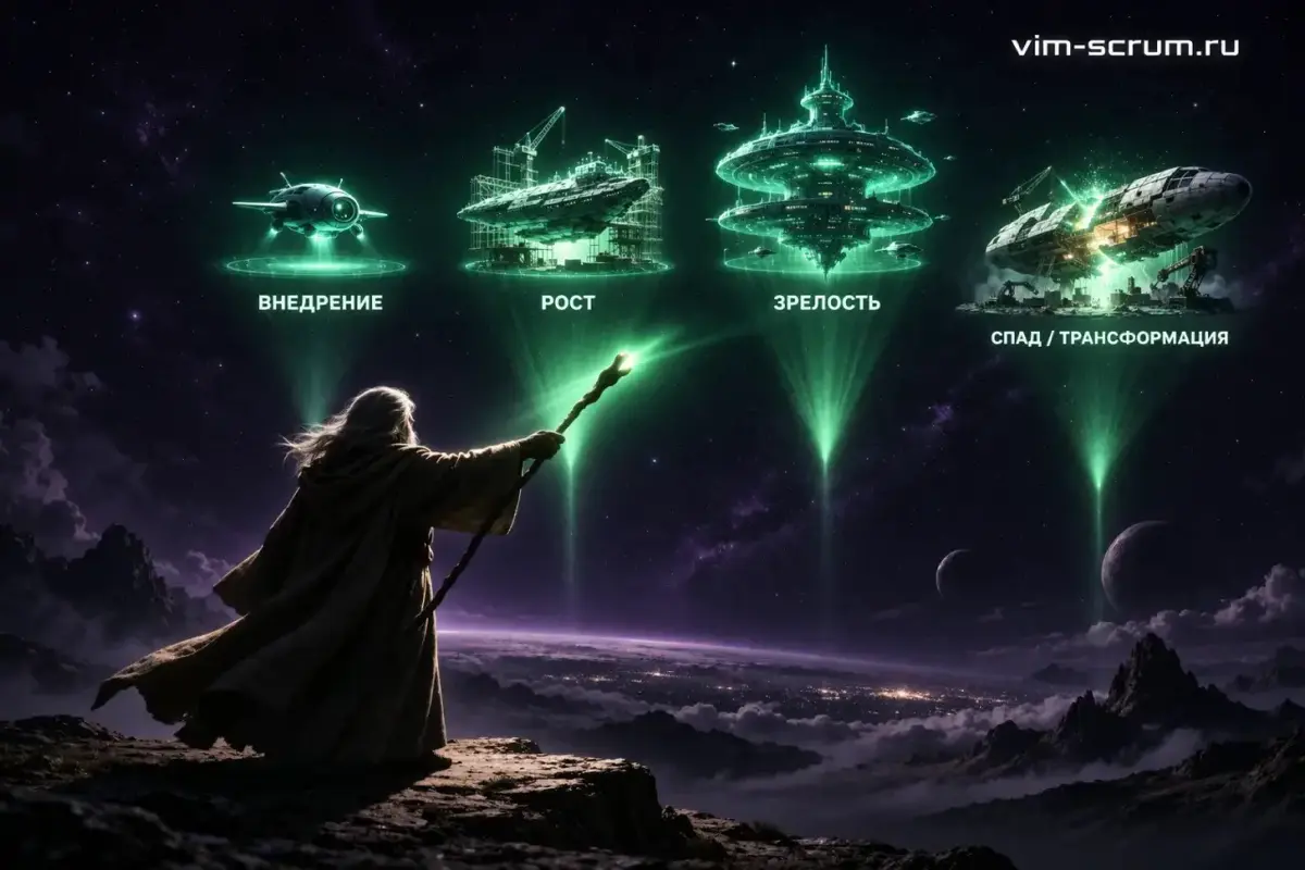 Скрам: жизненный цикл продукта и ЦА. Часть 15 | Сетка — социальная сеть от hh.ru