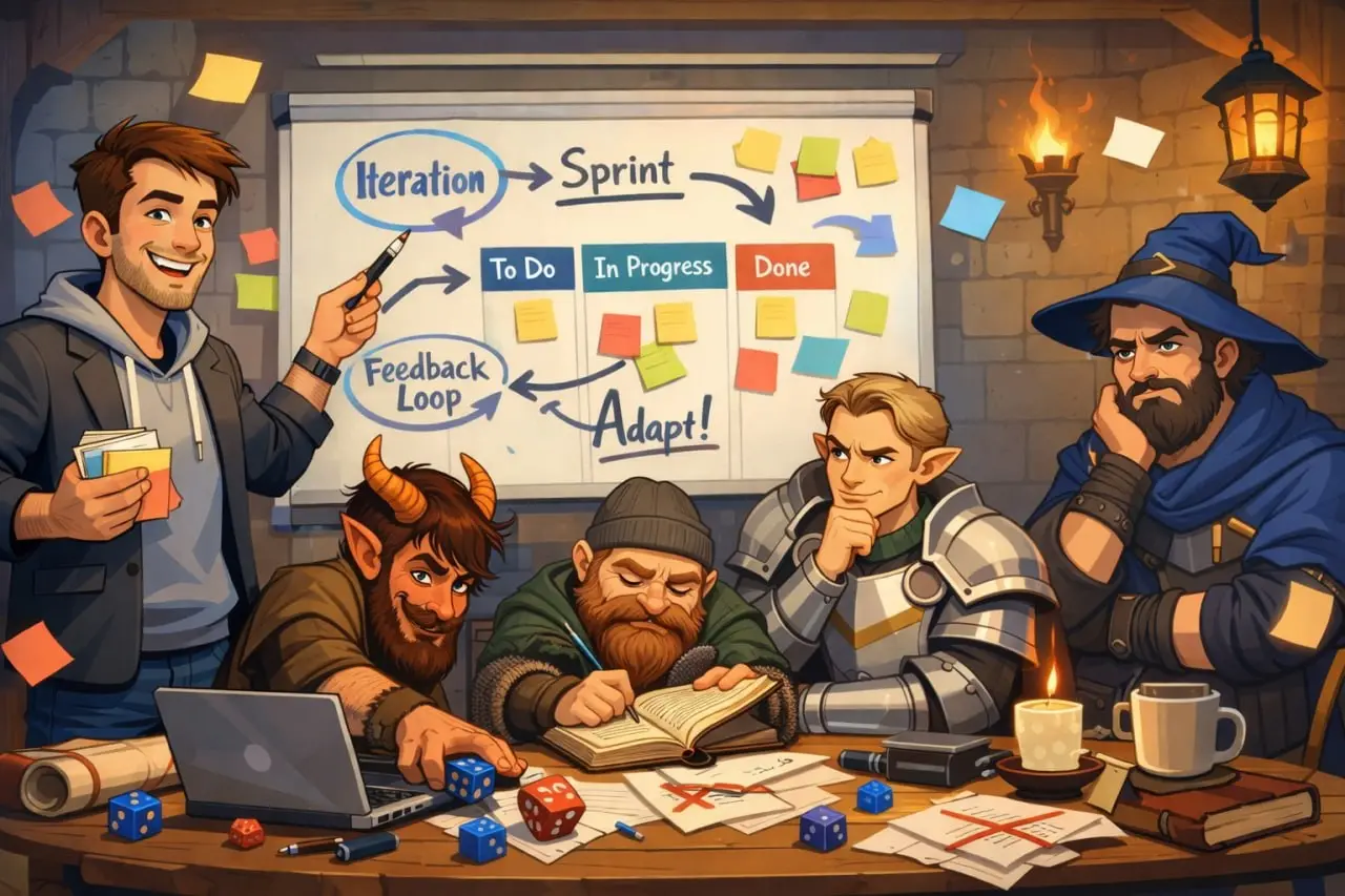 Даже в настолках есть чему поучиться
Занесло меня в подземелье драконов (он же DnD, он же Dungeons & Dragons). И я вам скажу, эту игру можно смело включать в обучение фасилитаторов | Сетка — социальная сеть от hh.ru