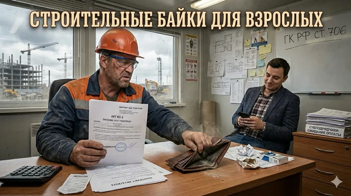 🏗️Акт подписан, а на р/с пусто | Сетка — социальная сеть от hh.ru