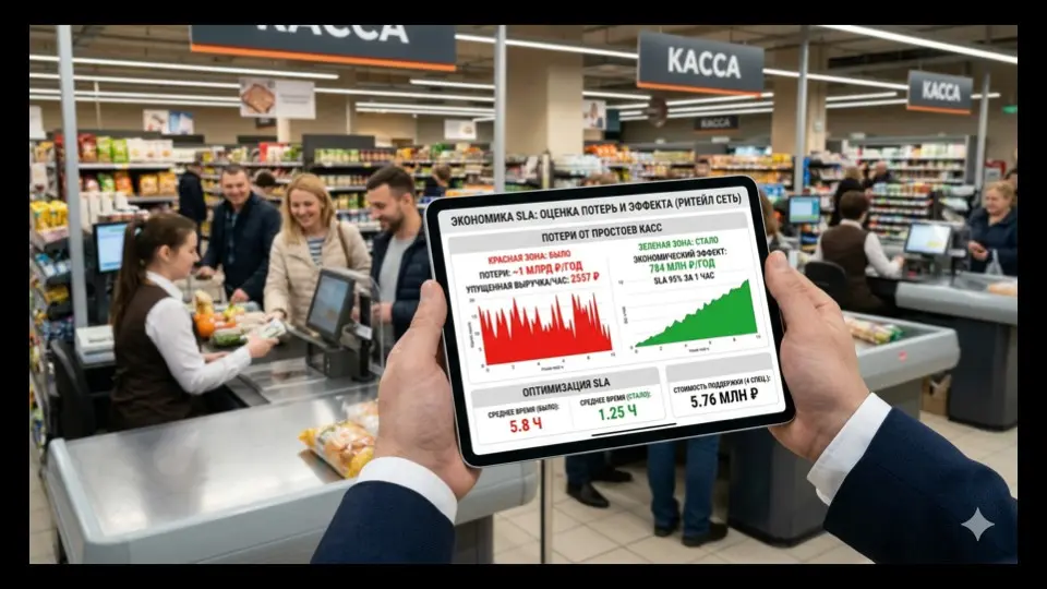 1.6.2 Как считать стоимость простоя и SLA по кассам | Сетка — социальная сеть от hh.ru