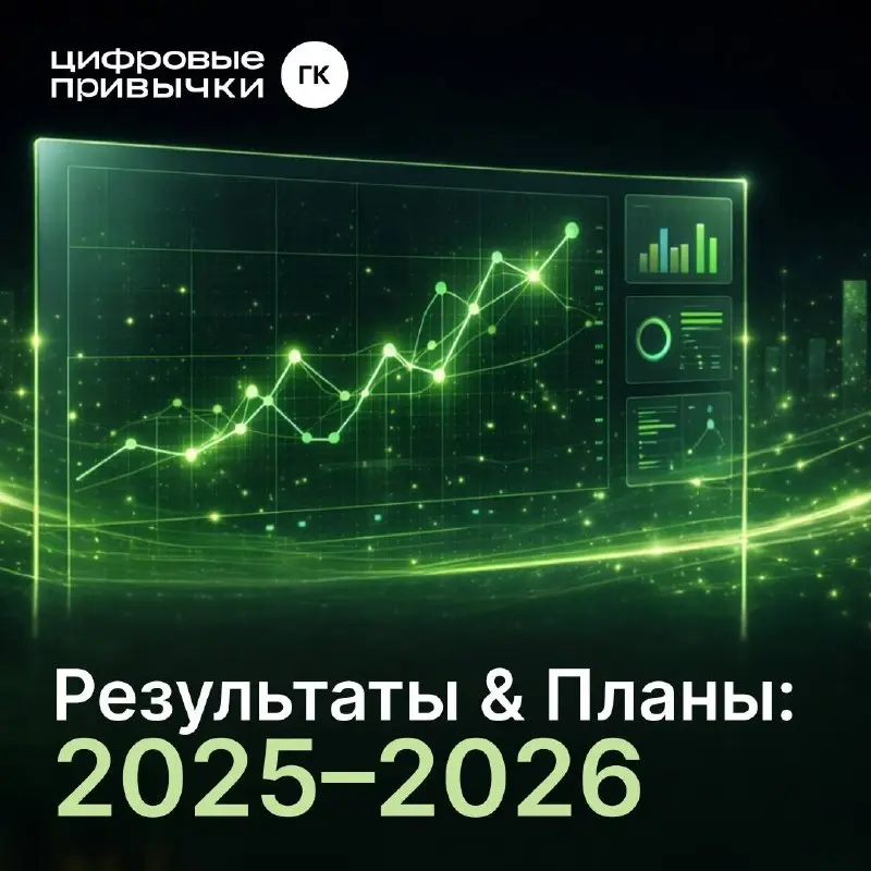 👌 День инвестора Цифровых привычек: обсудим результаты
и планы
В 2025 году мы укрепили позиции на рынке и заложили основу
для дальнейшего роста | Сетка — социальная сеть от hh.ru