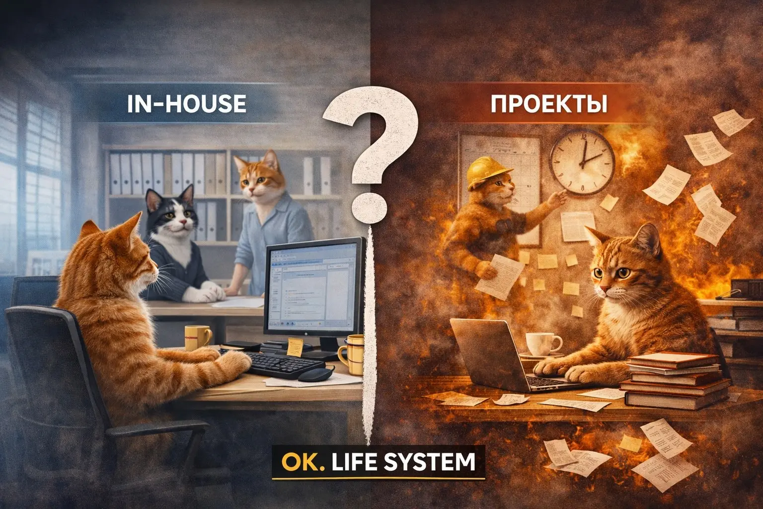 Про пожары и стабильность на работе
В 1С, по сути, есть два мира. Первый — это in-house, когда ты работаешь внутри одной компании и автоматизируешь её процессы | Сетка — социальная сеть от hh.ru