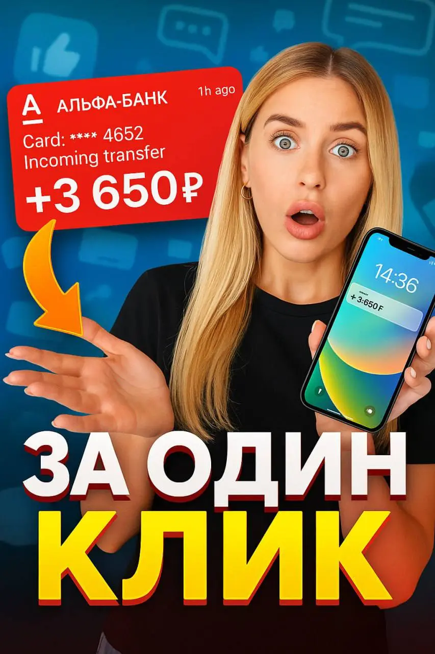 💸3 650₽ просто за один час. Серьёзно.
Просто нажимаешь, за клик по 5-10₽.
Каждые 10–15 кликов — платят.
На все уходит 30-60 минут | Сетка — социальная сеть от hh.ru