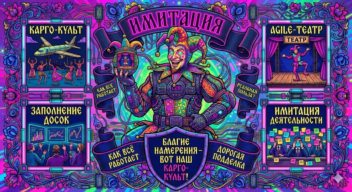 Agile-театр и «Карго-культ»: как имитация губит процесс | Сетка — социальная сеть от hh.ru