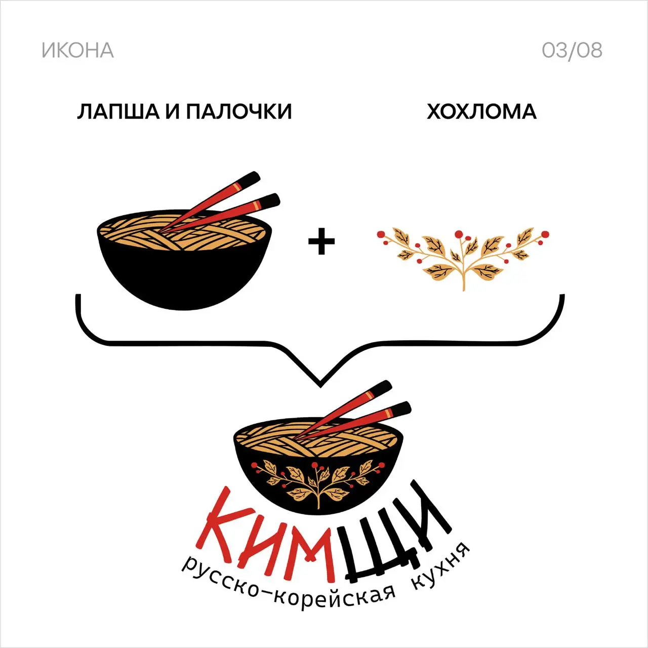 Заколлабились с @legakatsumee
и задизайнили проект для русско-корейского стритфуда
Показываем, что получилось 🖤 | Сетка — социальная сеть от hh.ru