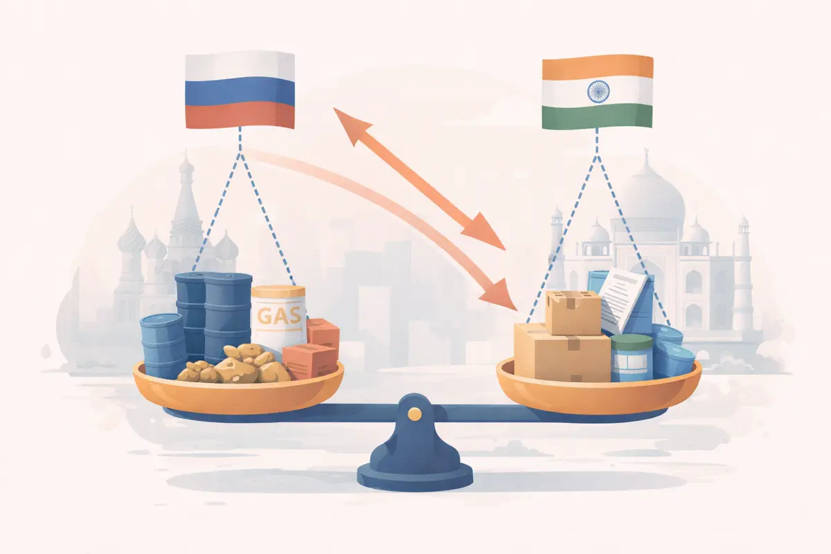 🇷🇺🇮🇳 Россия и Индия: торговля растёт, но с перекосом | Сетка — социальная сеть от hh.ru