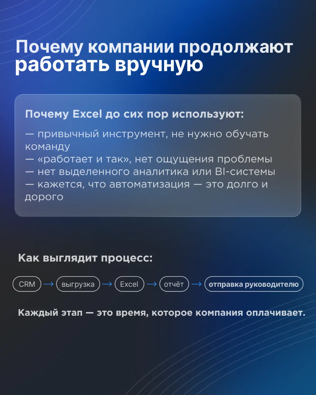 Сколько на самом деле стоит ручная аналитика | Сетка — социальная сеть от hh.ru