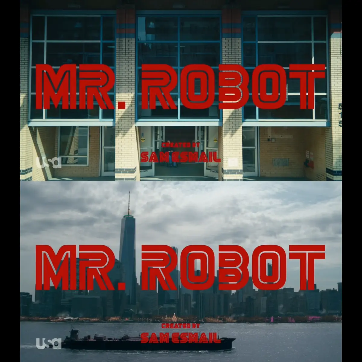 Визпросвет: заставки сериала «Мистер Робот» | Сетка — социальная сеть от hh.ru